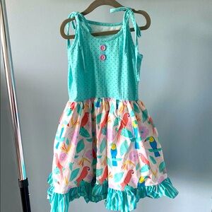 Eleanor Rose Tropical Toucans Judy Dress